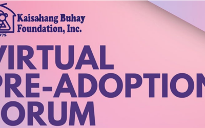 2nd Virtual Pre-Adoption Forum!