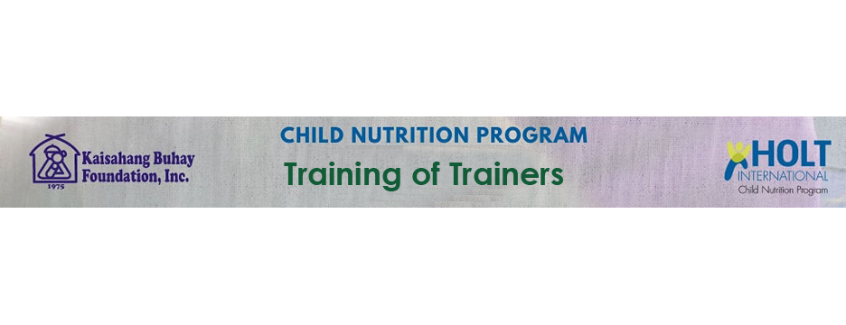 Child Nutrition Program Training of Trainers